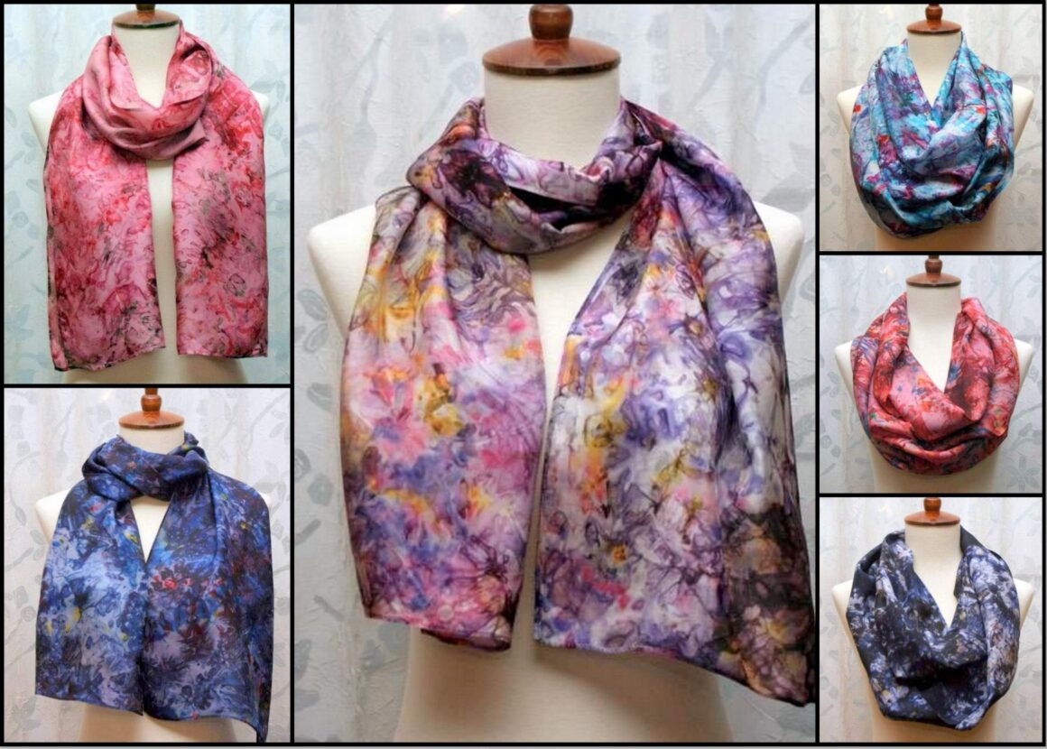 Silk Scarves with Suzi Foster