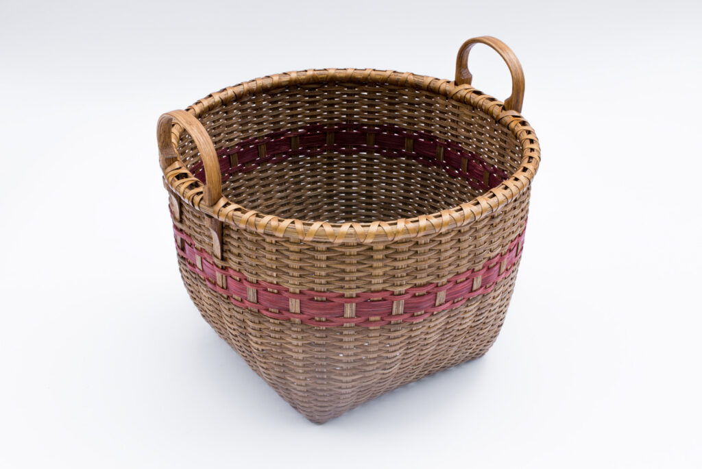 basket with handles