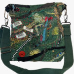 Greean handbag by artist Gabby Lynn