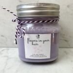 Purple candle by Kelsey Sullivan